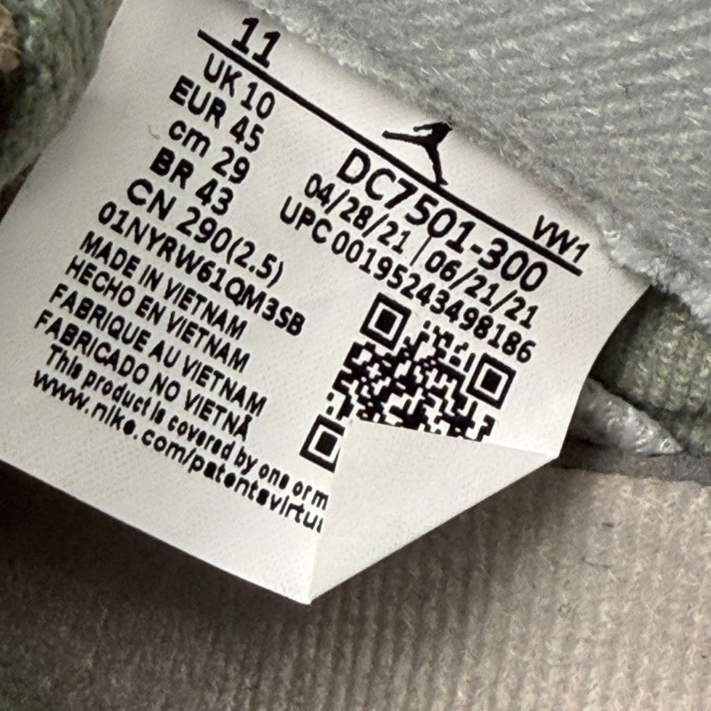 Jordan 5 Retro Jade Horizon DC7501-300 Size 11 12.5W - Picture 12 of 13